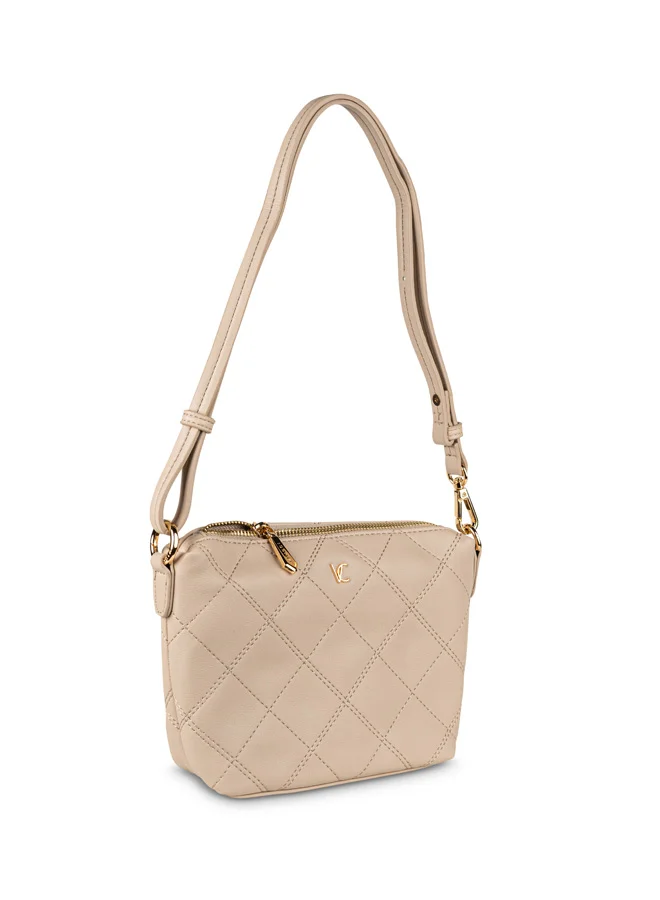 فينتشي حقيبة كتف نسائية مبطنة